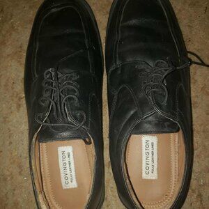 Covington Men’s Black Leather Dress Shoes Size 12M
